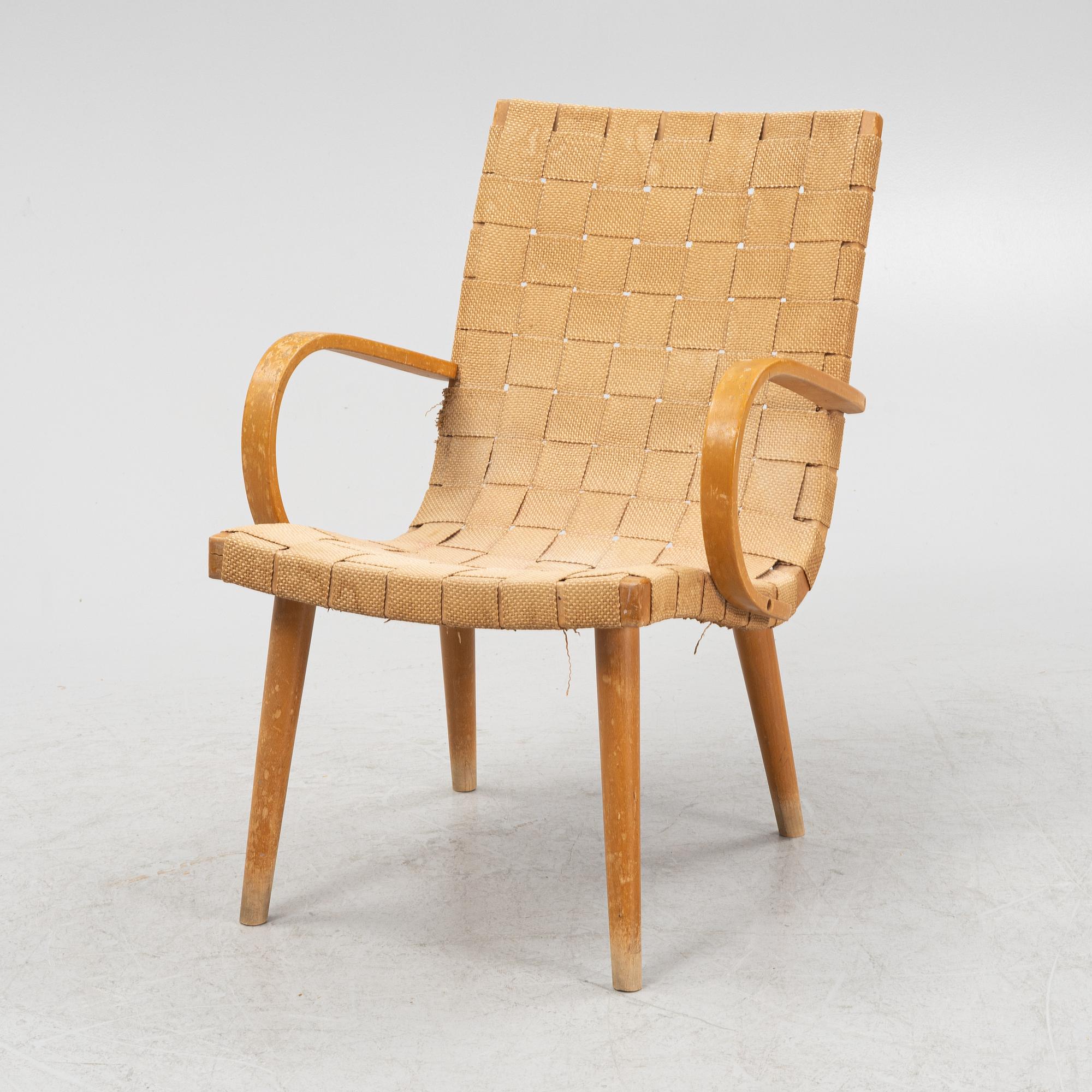 A Swedish Modern armchair, 1930's/40's.