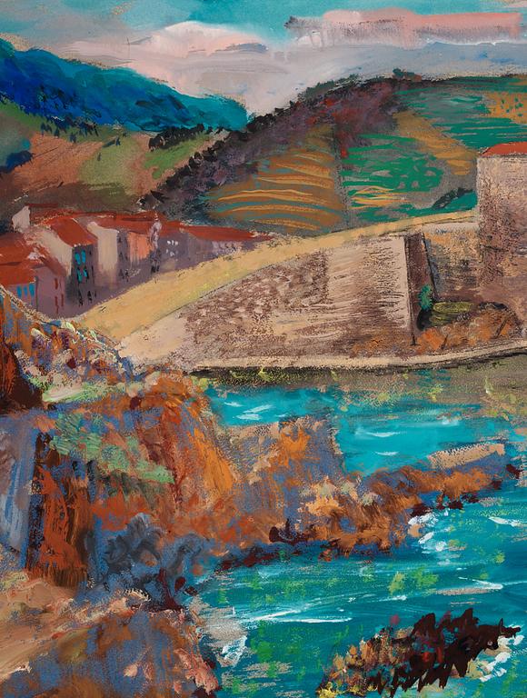 Isaac Grünewald, The old tick, Collioure, Southern France.