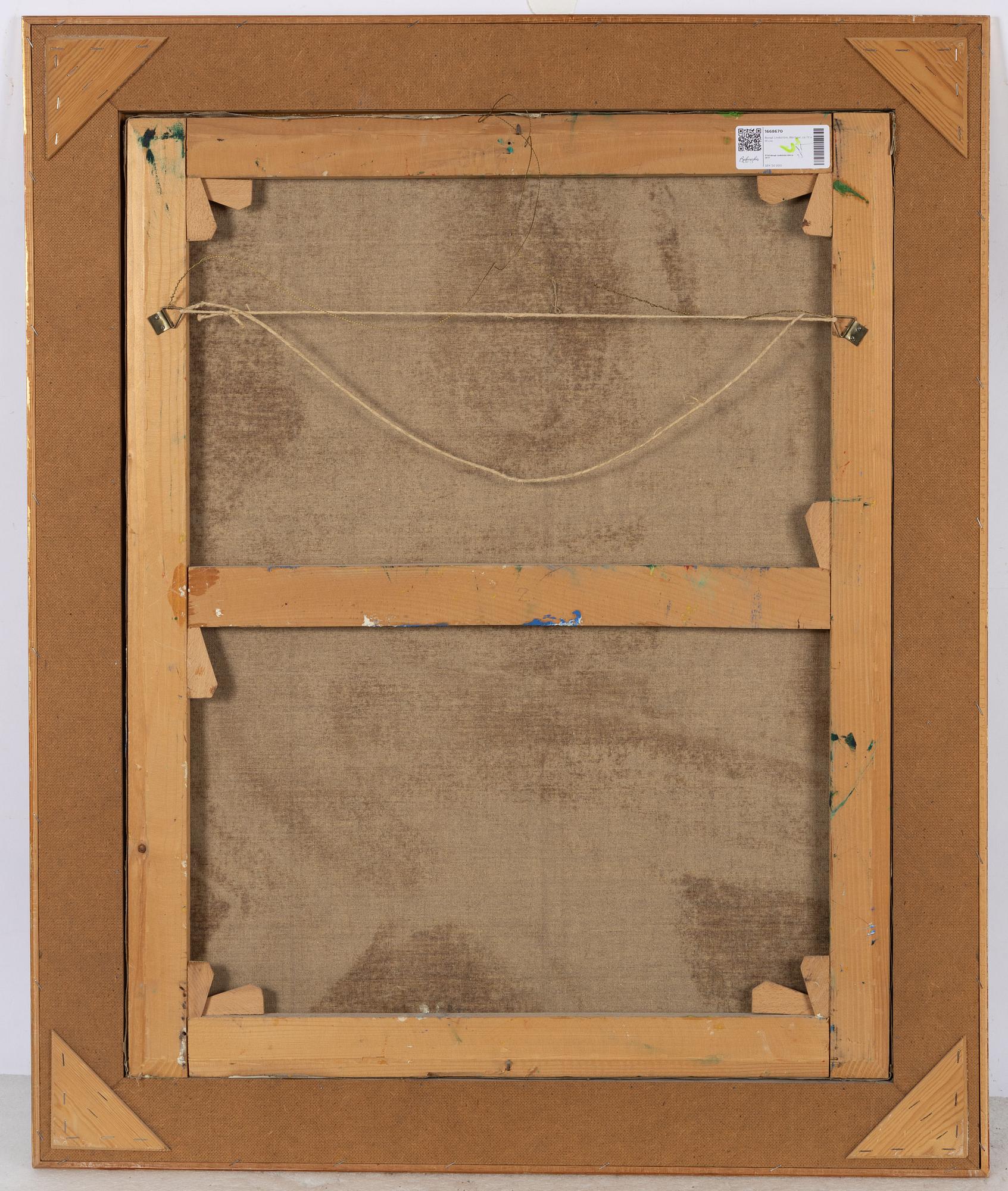 Bengt Lindström, Blue figure.