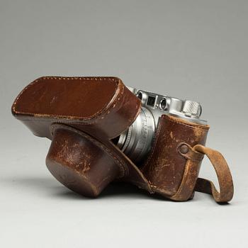 KAMERA, Leica IIf, Nr. 787931. Weitzlar, Tyskland, 1955.