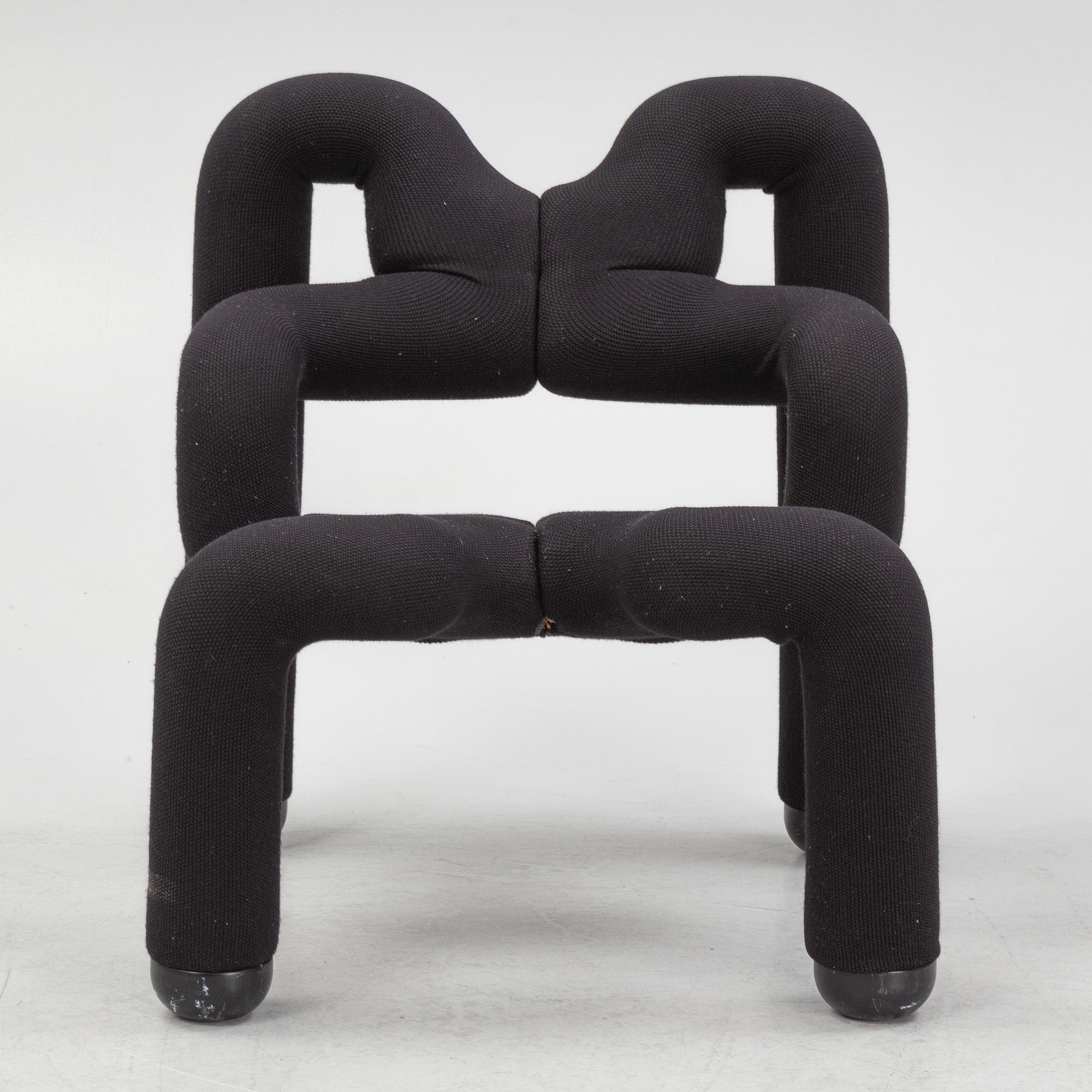 Terje Ekstrøm, fåtölj, "Ekstrem", Stokke Fabrikker, Norge, 1900-talets slut.