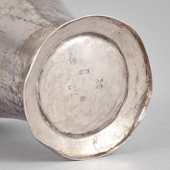 BÄGARE, silver. Alexander Prytz,1799, Strängnäs. Vikt ca 52g.