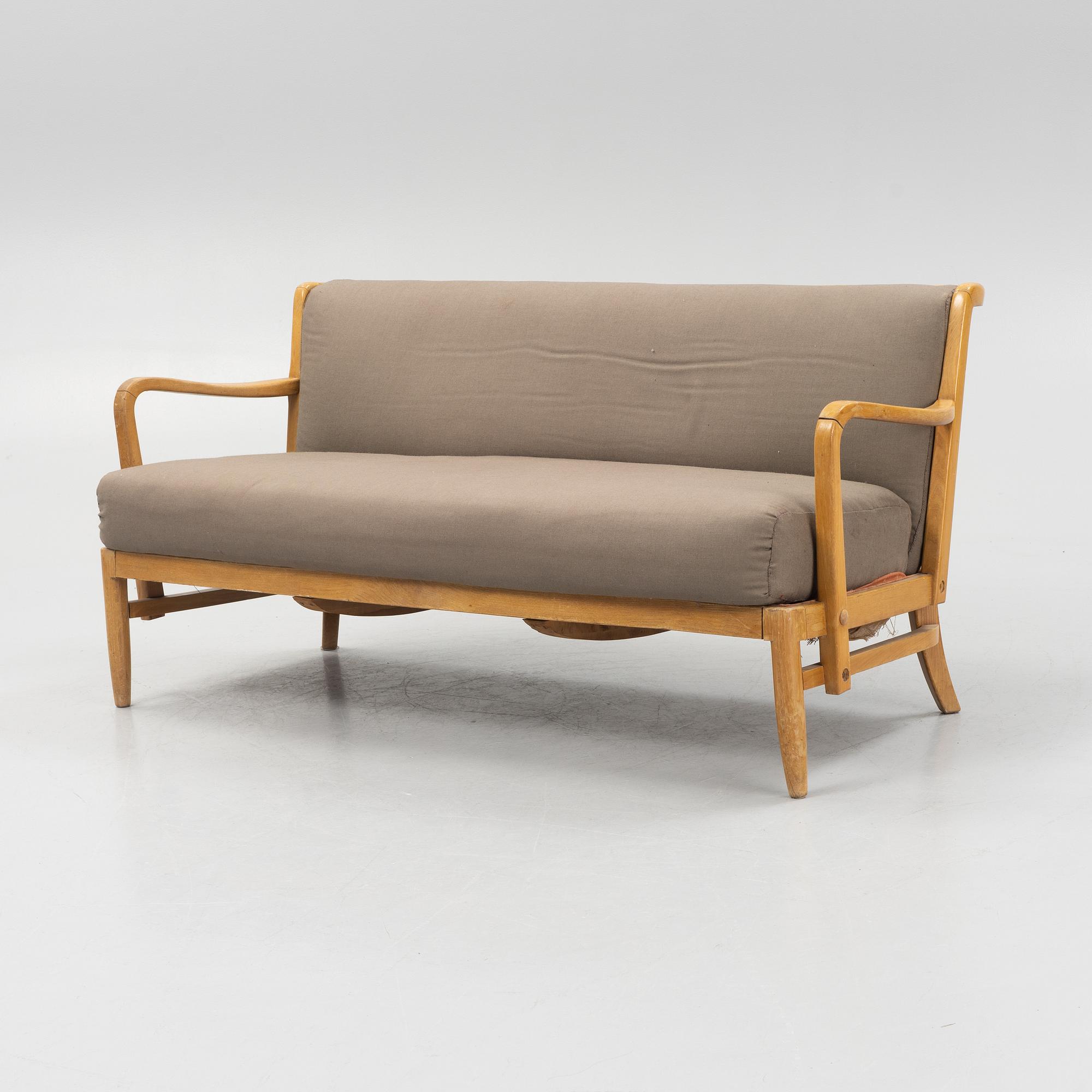 Otto Schulz, soffa, Boet, Göteborg 1930-tal.