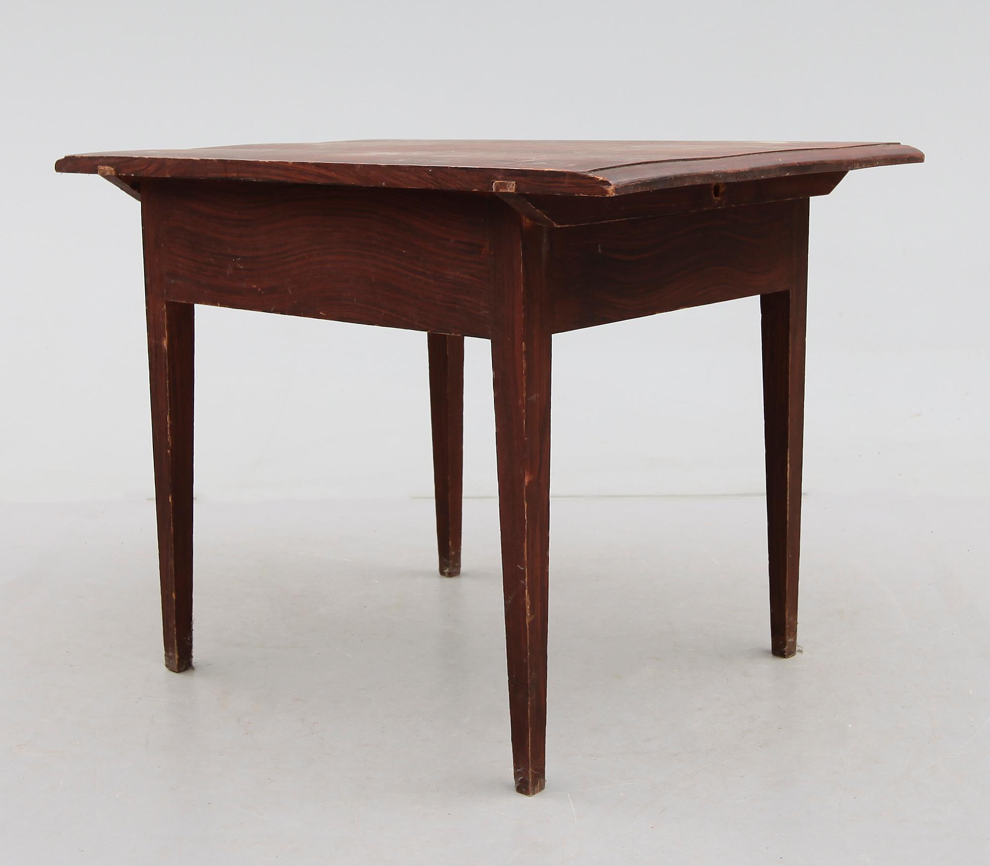 SKRIVBORD, allmoge, 1800-talets andra hälft.