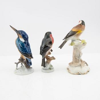 Figuriner 4 st Roenthal/Hutschenreuther/Rudolstadt Tyskland 1900-alets mitt porslin.