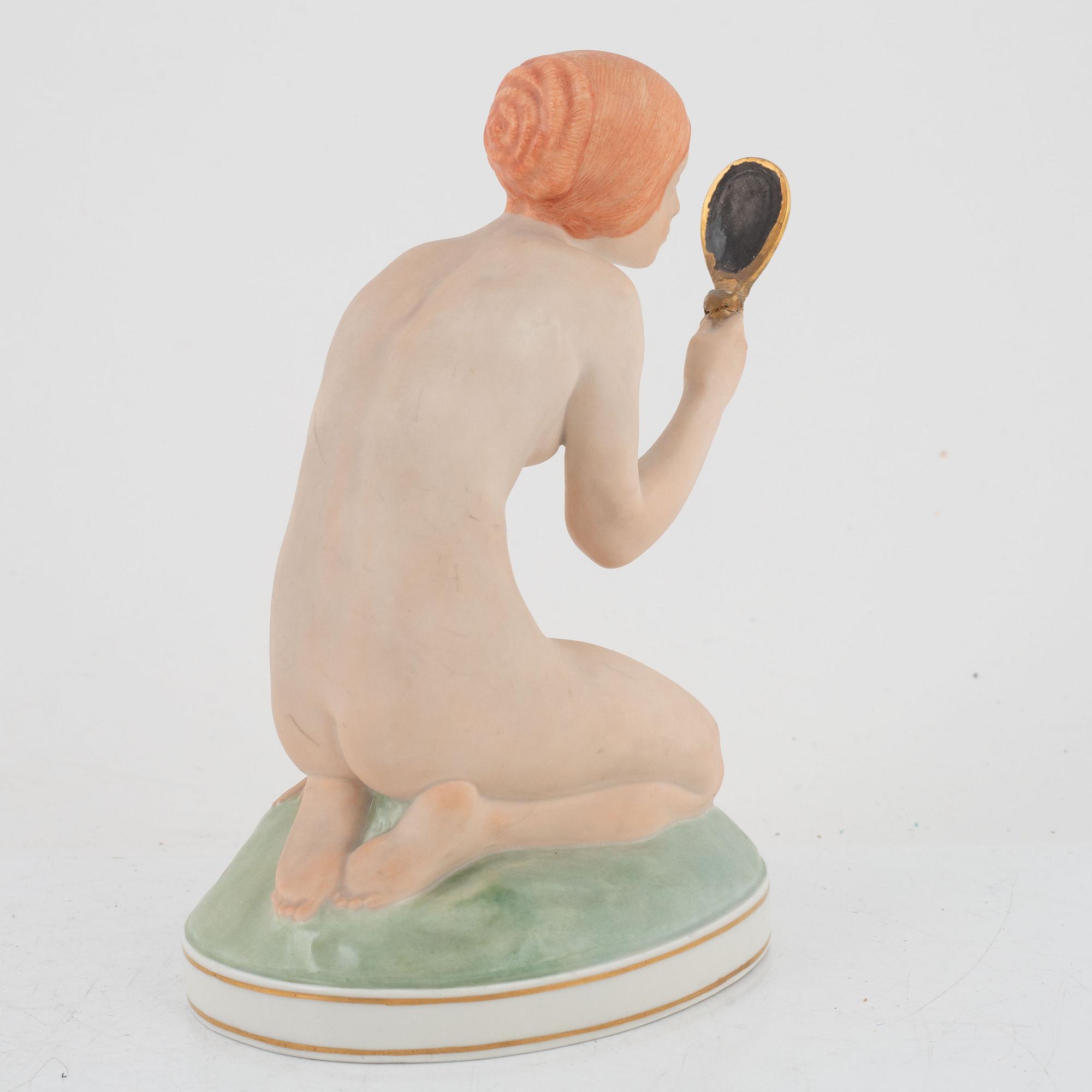 Gerhard Henning, a porcelain figurine, Royal Copenhagen, Denmark.