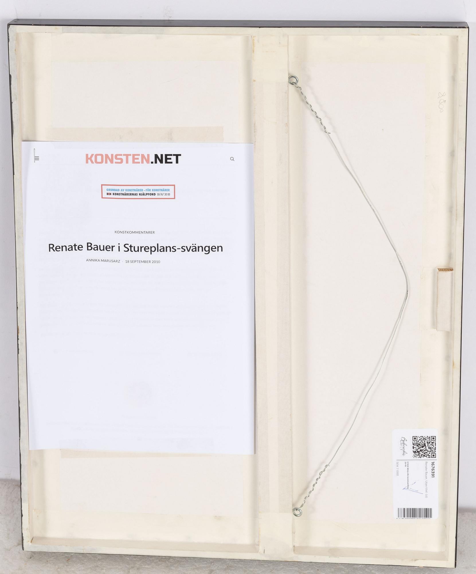 Renate Bauer, Untitled.