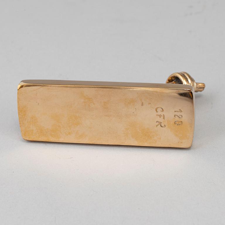 CARL FREDRIK REUTERSWÄRD, "The Knotted Gun", signed and numbered 120.