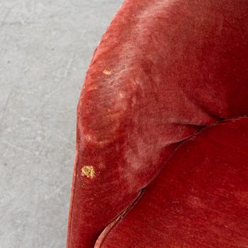 Kerstin Hörlin-Holmquist, an armchair, "Stora Eva" from the series "Paradiset", Triva, Nordiska Kompaniet, mid-20th century.