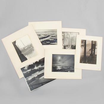 A lot of six Herbert Antoine photographs, 1930's.