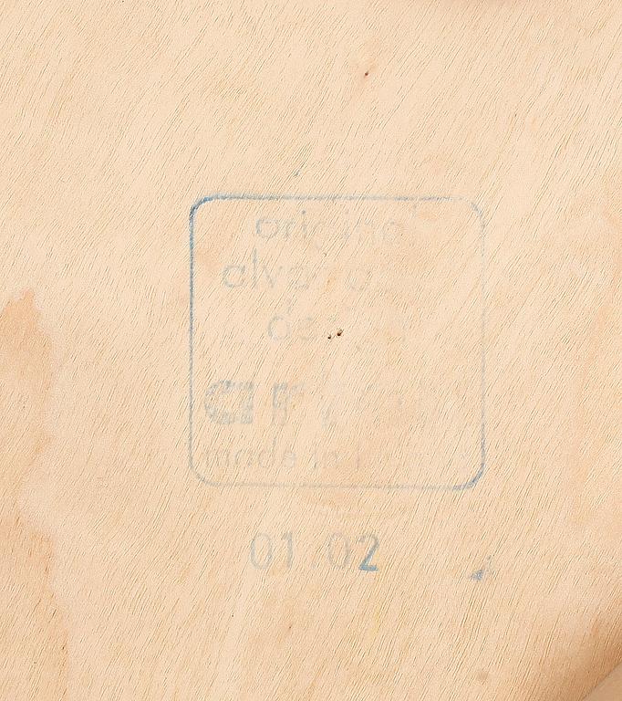 PALLAR, 4 st, modell "60", Alvar Aalto, Artek, formgiven 1933.