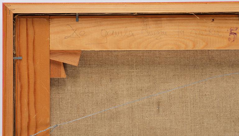 Stellan Mörner, "De gamla tingen ta avsked".