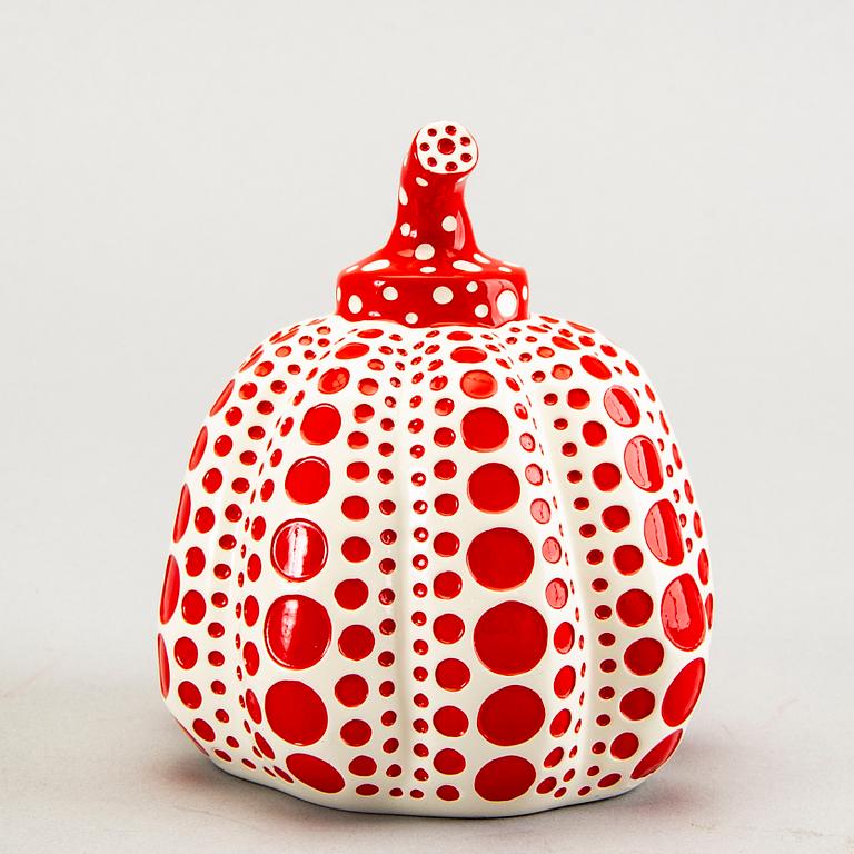 Yayoi Kusama, after, object / multiple, "Pumpkin", published by Benesse Holdings Inc., Naoshima, Japan, 2013.