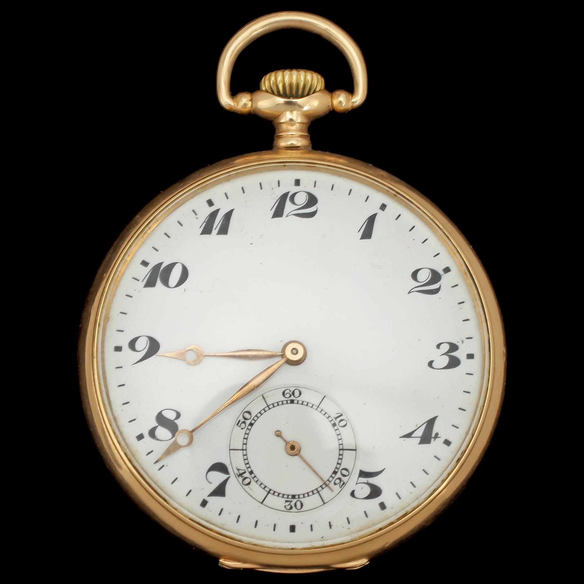 FICKUR, 14k guld, Victoire, 1900-tal.