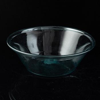 Skål / Mjölkfat, glas Sverige tidigt 1800-tal.