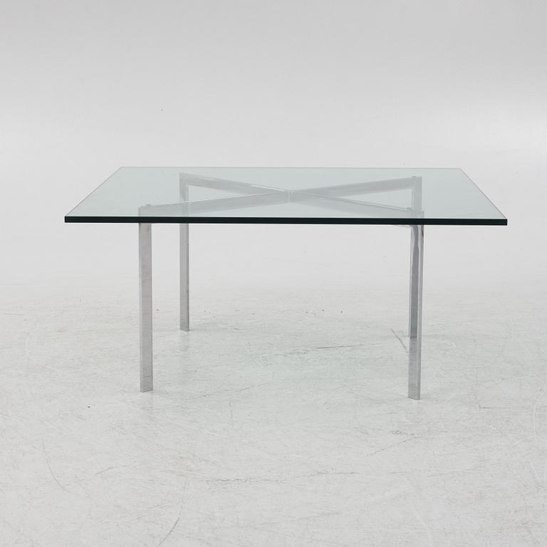 Ludwig Mies van der Rohe, soffbord, "Barcelona", Knoll Studio, 1900-talets slut.