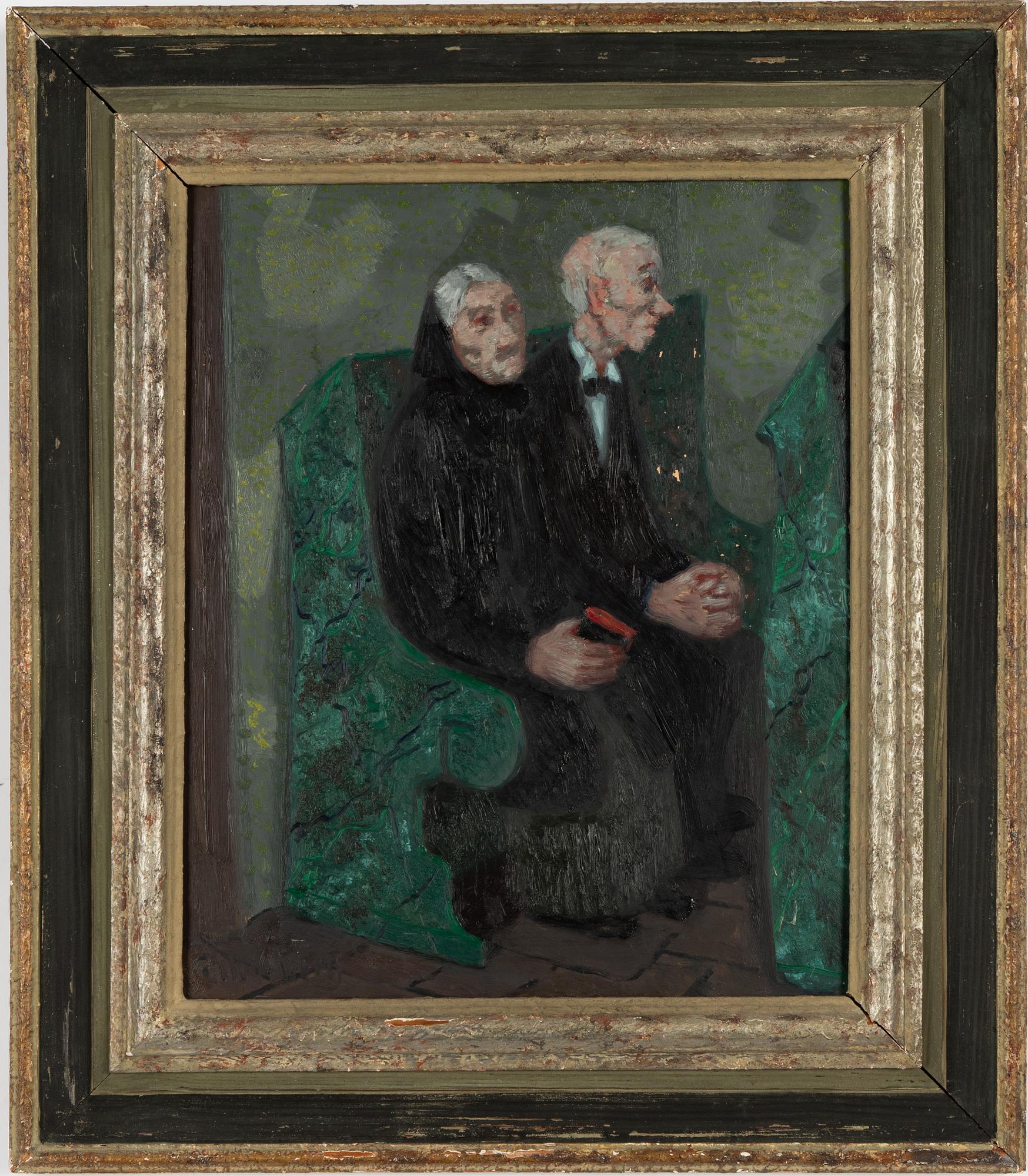 Pelle Åberg, I kyrkbänken.