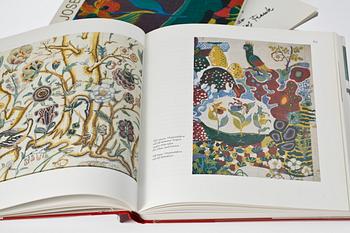 PARTI LITTERATUR OCH KATALOGER, 15 delar, Svenskt Tenn.