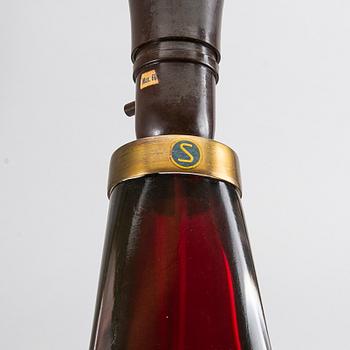 CARL FAGERLUND, A pair of table lamps, Orrefors, second half of the 20th century.