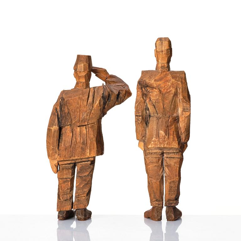 Axel Petersson Döderhultarn, "Beväringsmönstring", (7).