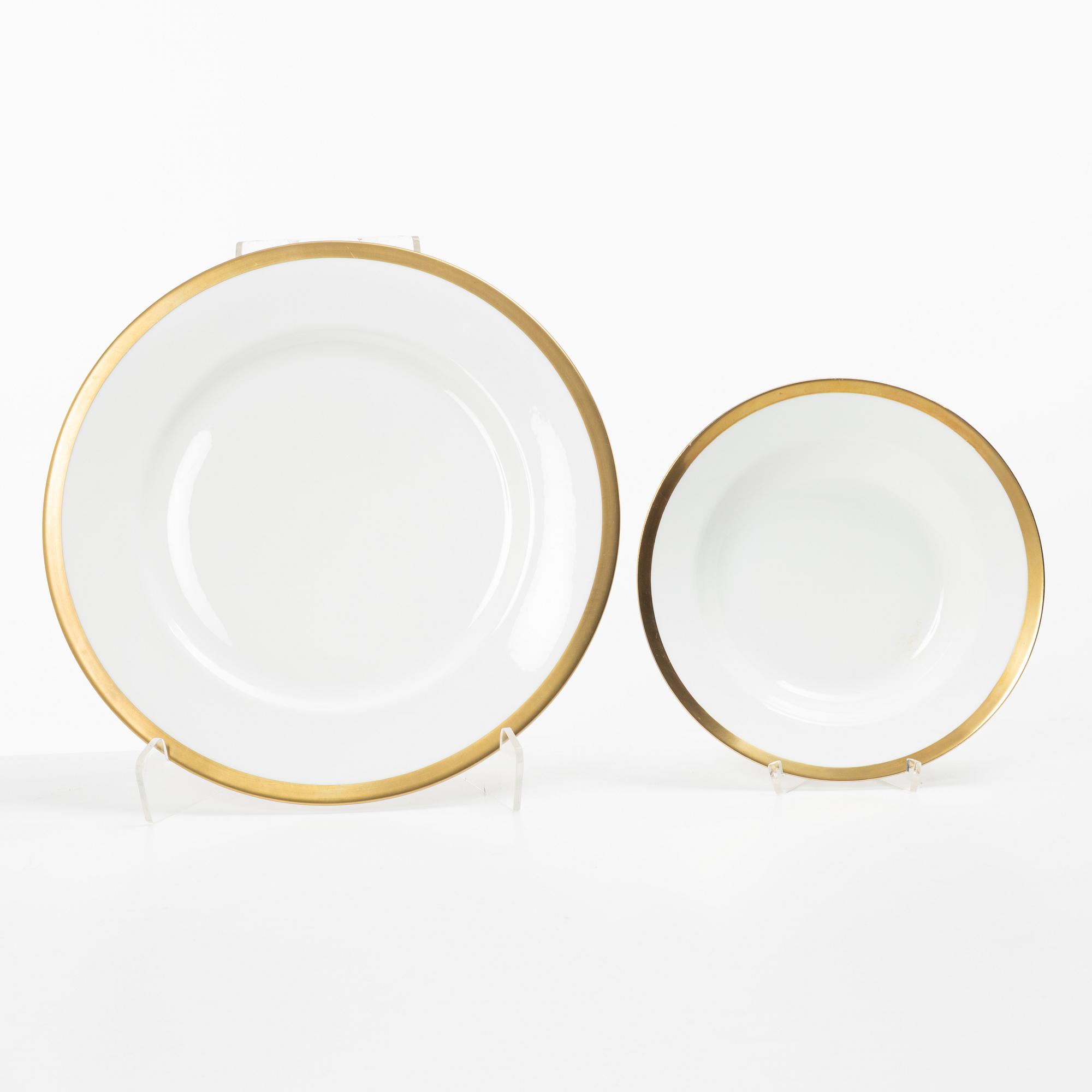 Karin Björquist, service pieces, 77 pcs, "Nobel" Rörstrand.