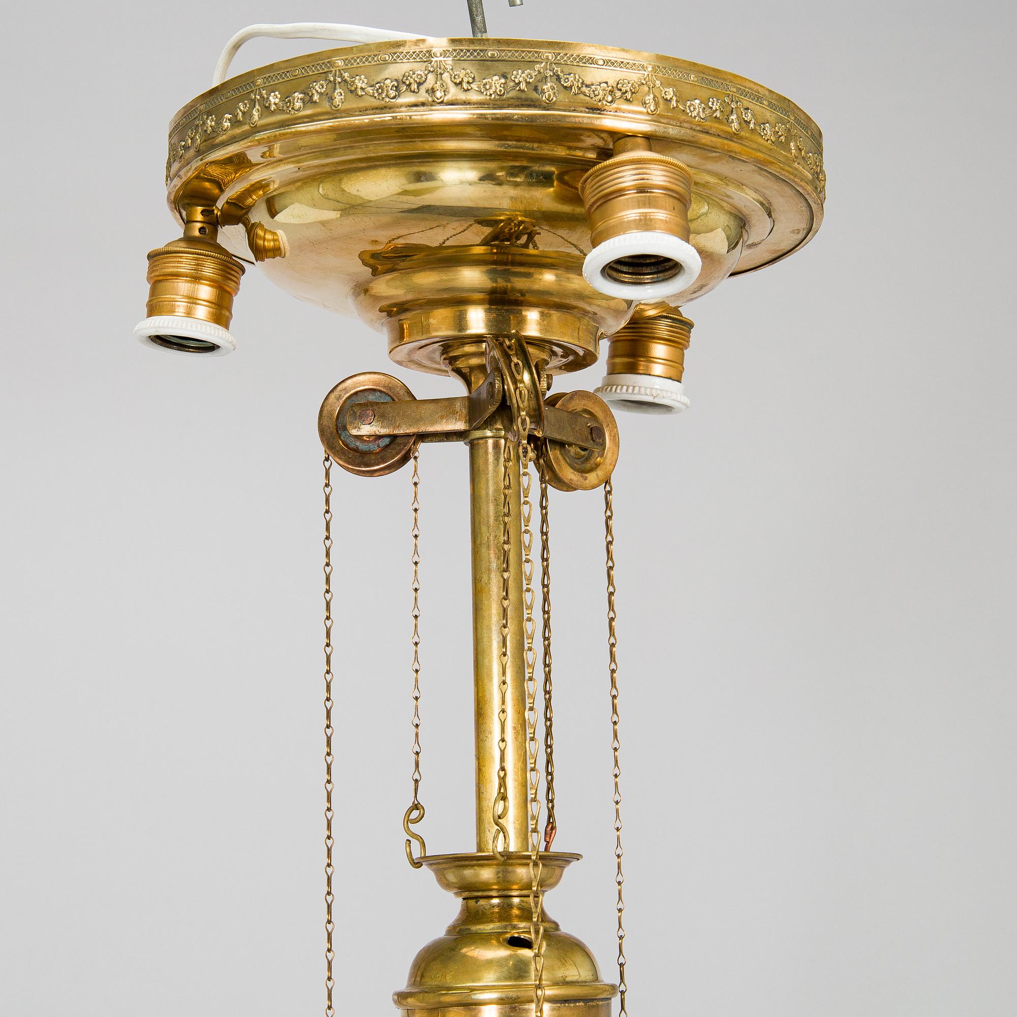 Kattovalaisin/hissivalaisin, 1900-luvun alku.