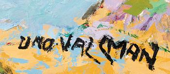 UNO VALLMAN, olja på duk, signerad.