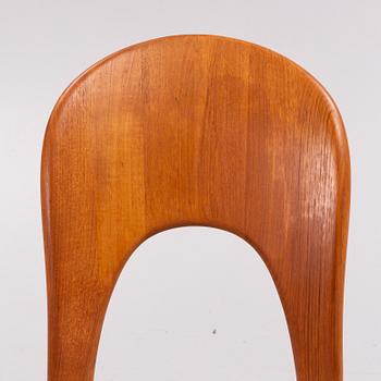 Niels Koefoed, a set of four chairs, Denmark, second half of the 20th Century.