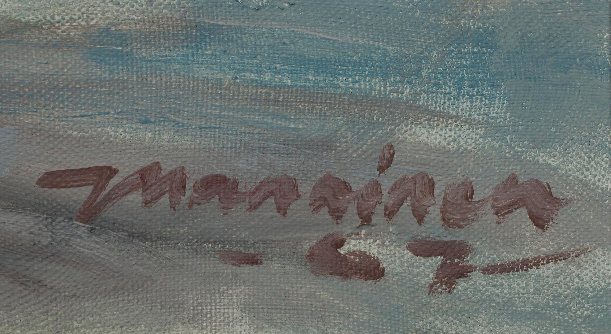 JAAKKO MANNINEN (FINLAND), olja på duk, sign. och dat. -67.