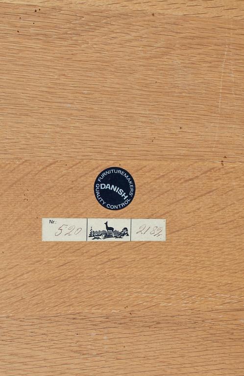 SOFFBORD, Haslev, modell 520, Danmark, 1980-tal.
