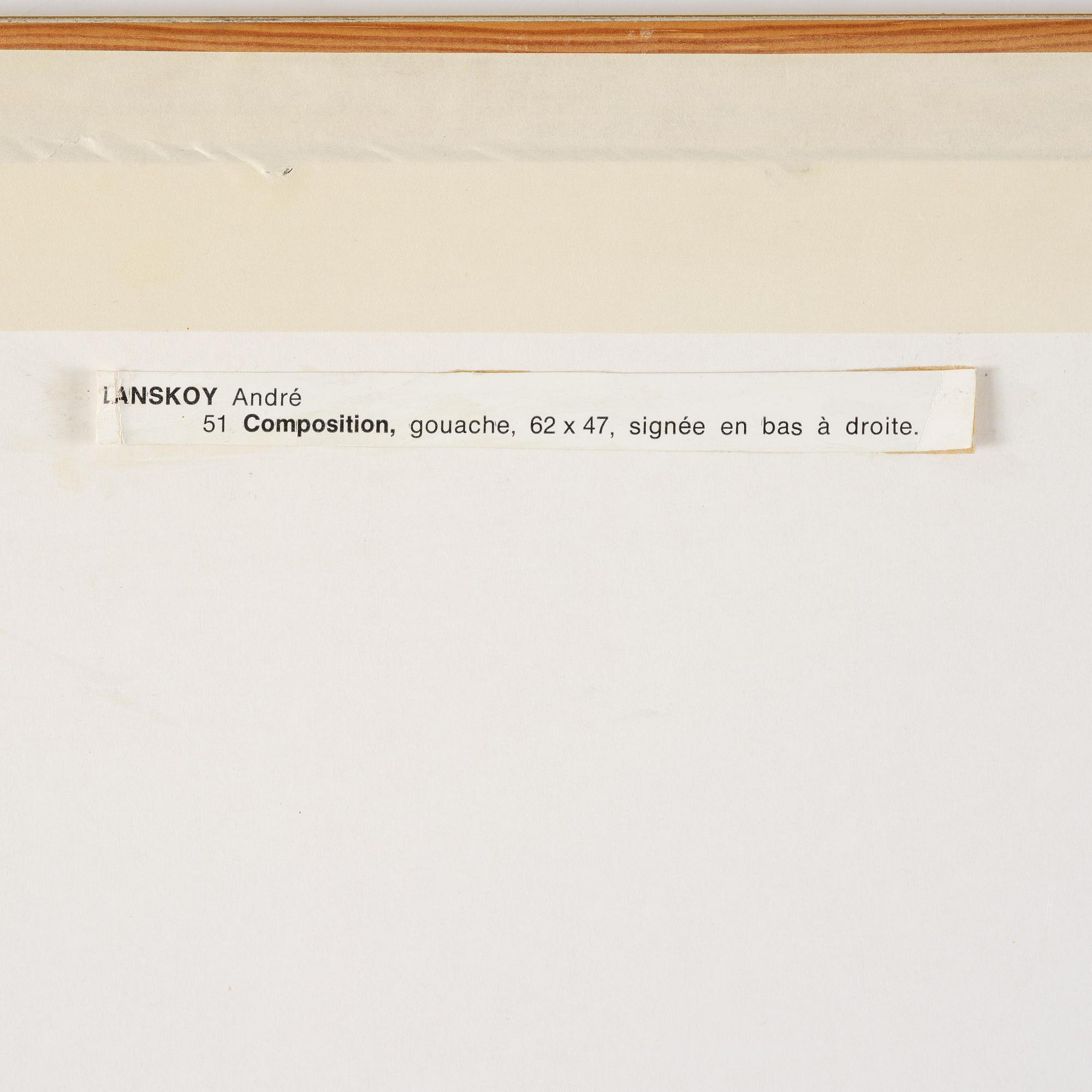 André Lanskoy, Composition.