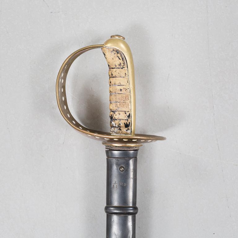 A sword for the swedish cavalry, m/1893.