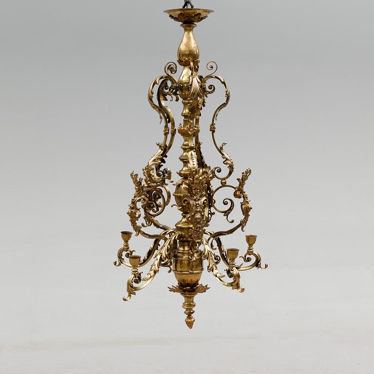 LJUSKRONA, Frankrike, 1900-talets första hälft. Höjd 109 cm.