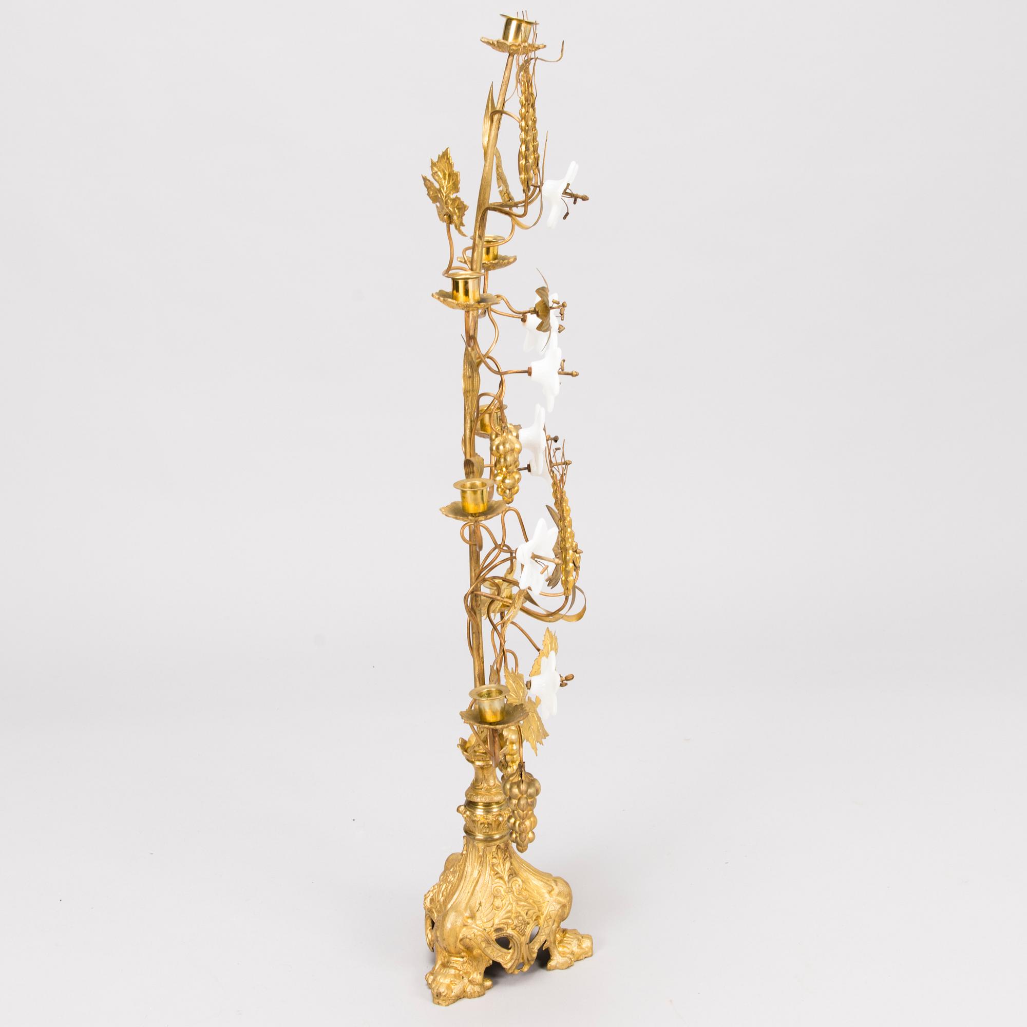 KANDELABER, Frankrike, 1900-talets första hälft.