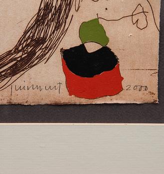 JOSEP GUINOVART, akvatint och carborundum, signerad, daterad 2000 och numrerad 82/100.