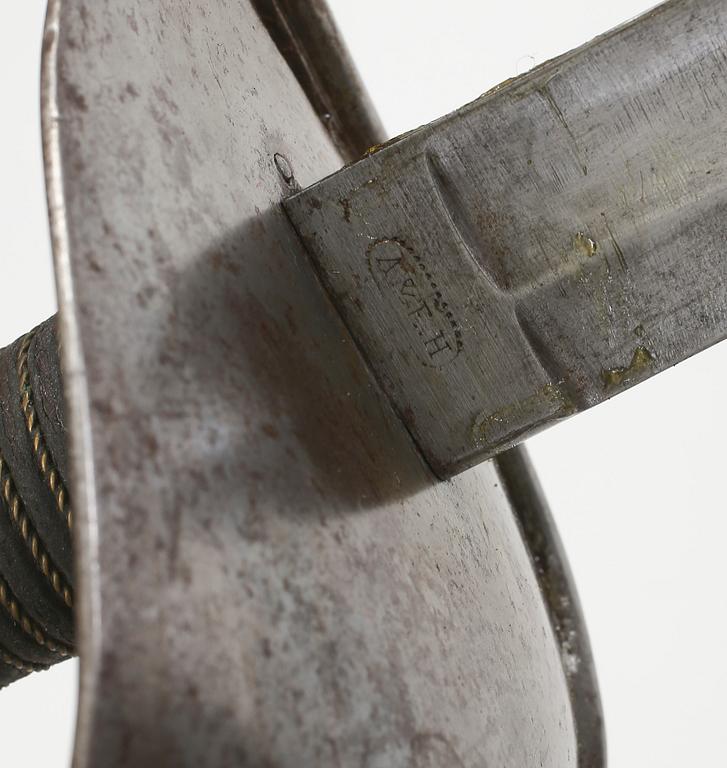 SABEL, sannolikt för kavalleriet, 1800-tal.