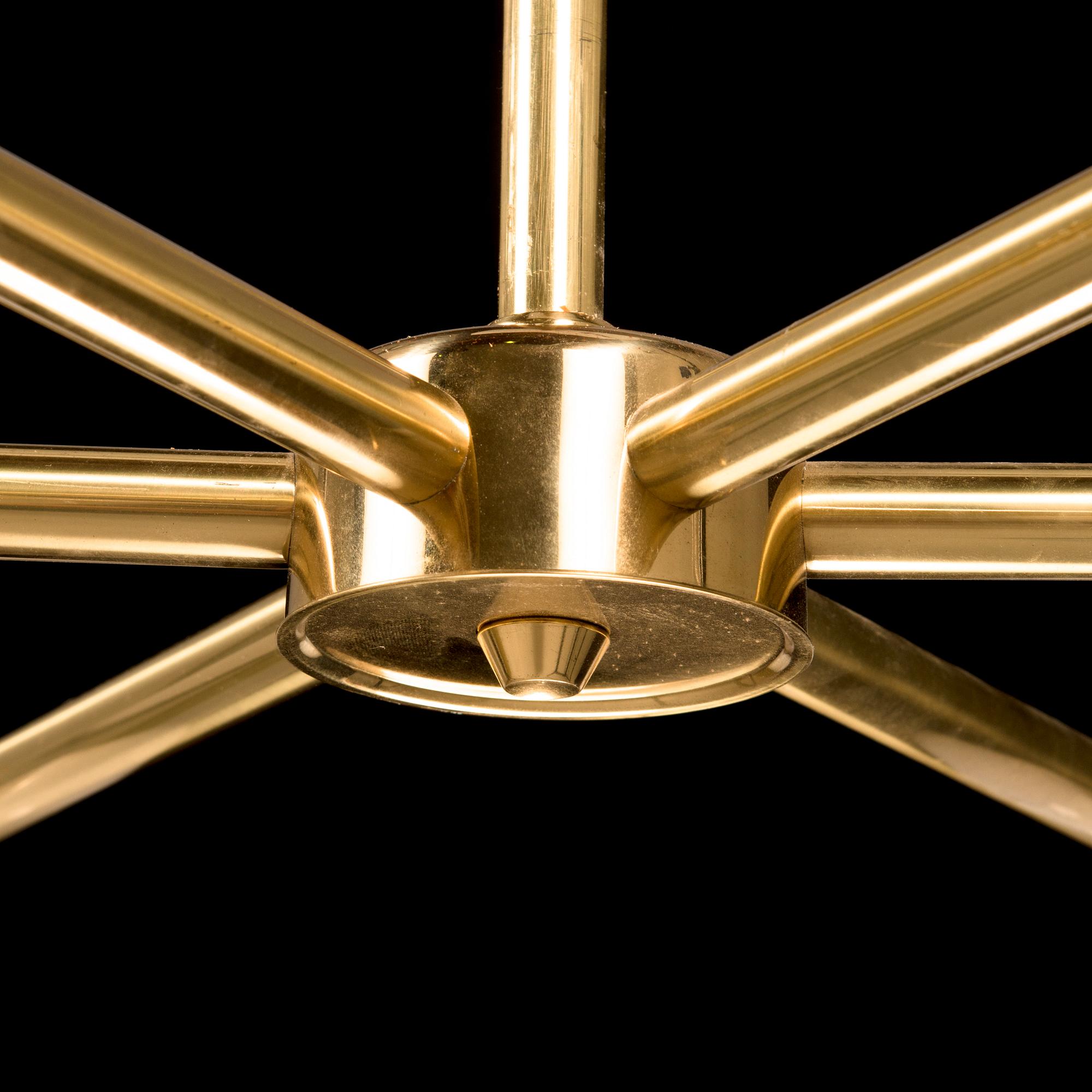 KLAUS MICHALIK, a 1960's 'Bau' chandelier for Orno.