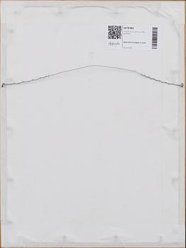 Anders Zorn, a signed etching from 1919.