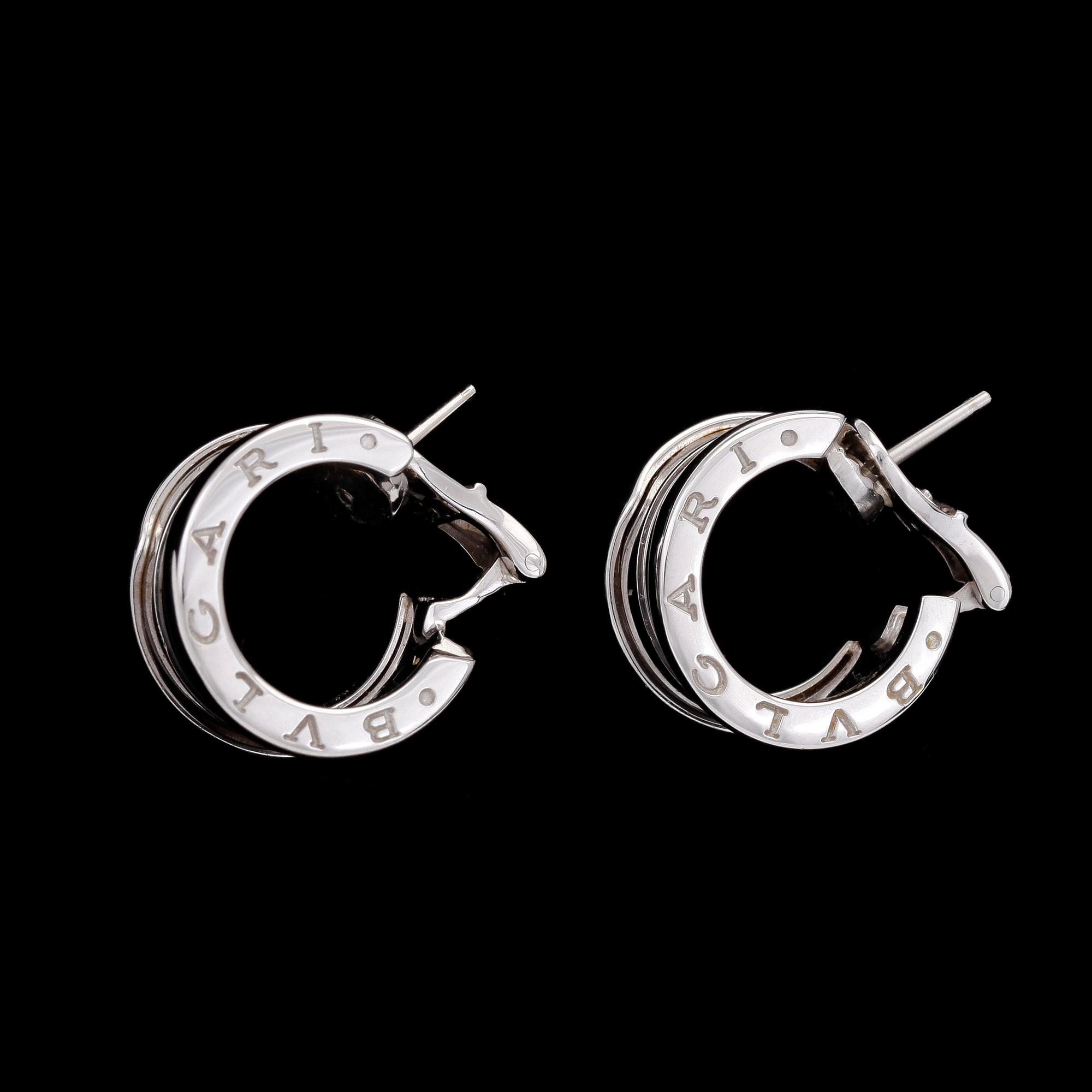 ÖRHÄNGEN, BULGARI, i original etui.