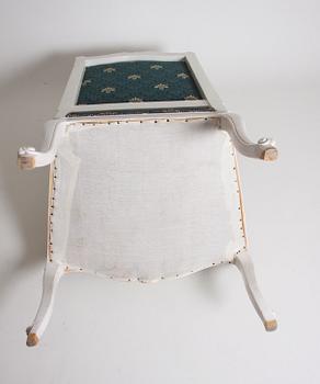 KARMSTOLAR, ett par, louis XV-stil.