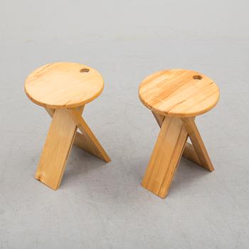 ADRIAN REED, pallar, ett par, "Suzy Stool", Storbritanien 1980-1989.