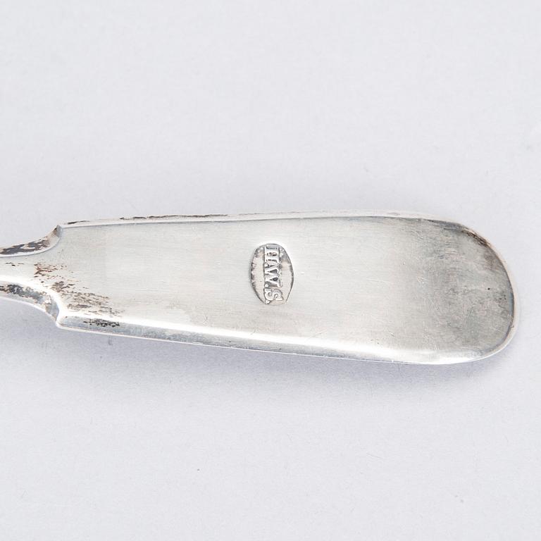 STRÖSKED, silver, Herman Miettinen, Tavastehus 1875. 42 g.