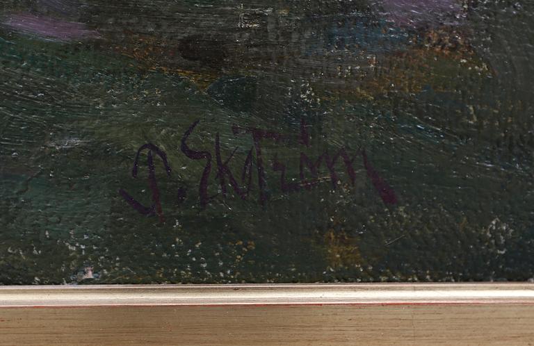 PER EKSTRÖM, olja på duk, signerad.