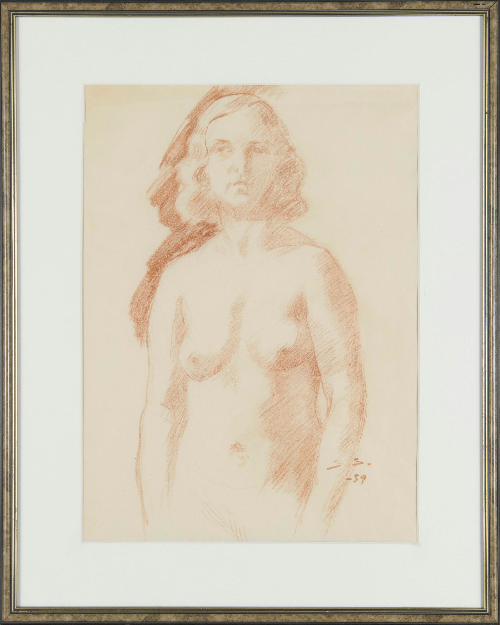 Santeri Salokivi, Nude model.