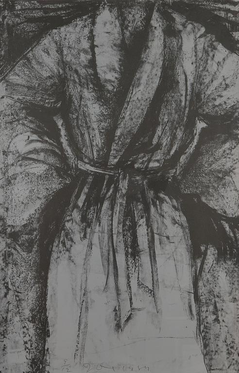 Jim Dine, "A Grey Version of the Robe".