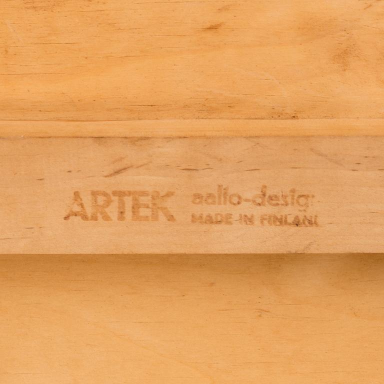 ALVAR AALTO, stolar, 6 st, modell 611, Artek, 1900-talets mitt.