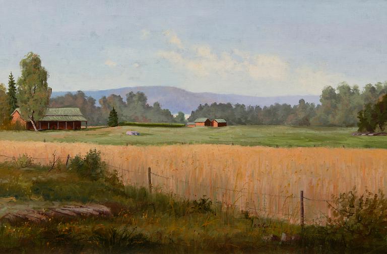 ARI RANTALA, öljy kankaalle, signeerattu ja päivätty.