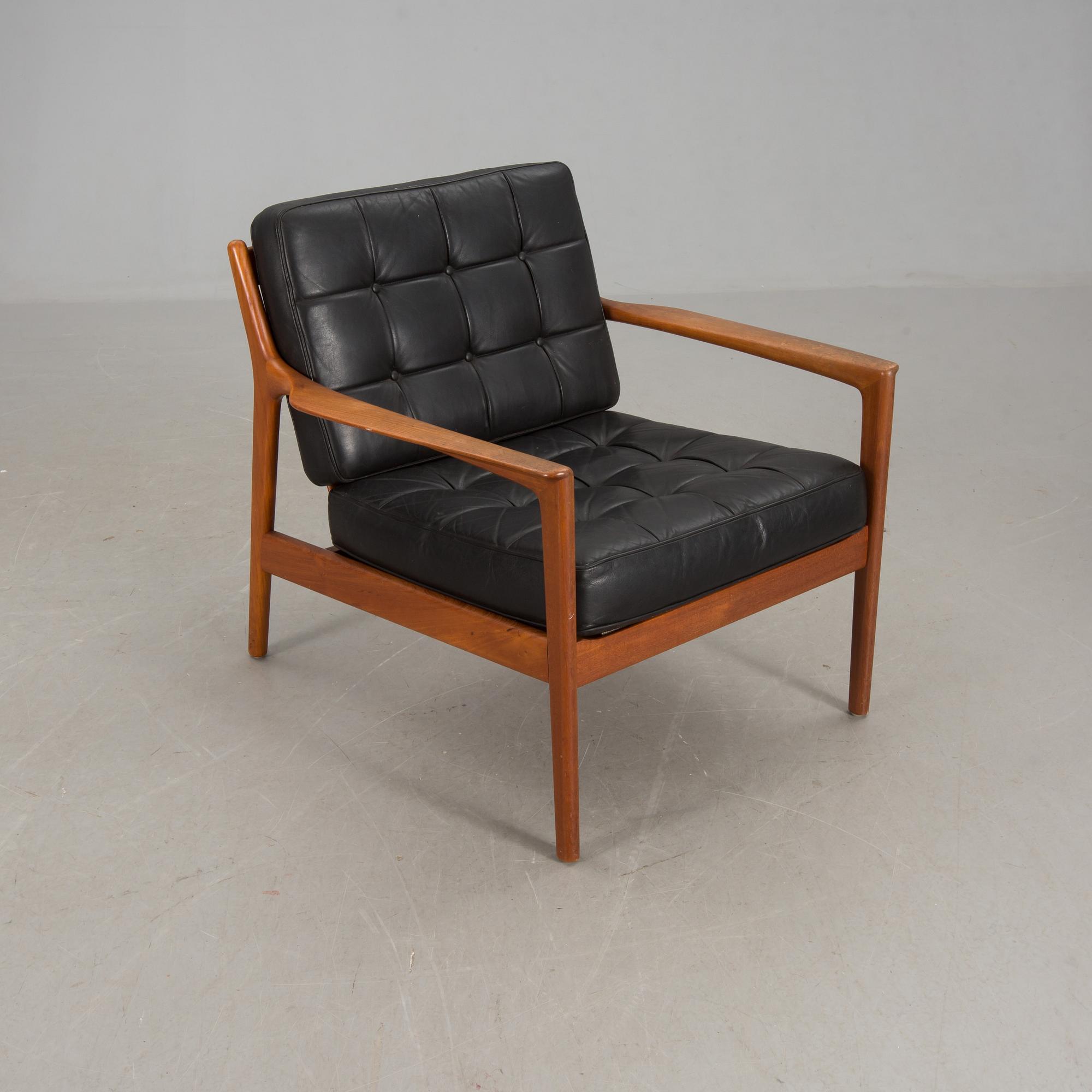 FÅTÖLJ, "USA 75", Folke Ohlsson, DUX, 1900-talets andra hälft.