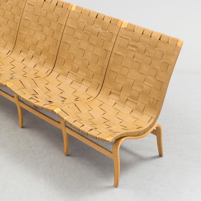 BRUNO MATHSSON, soffa, "Arbetsstolen", Firma Karl Mathsson, Värnamo.