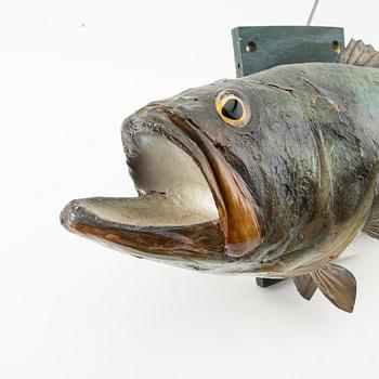Fish sculpture "Black bass" 1960.